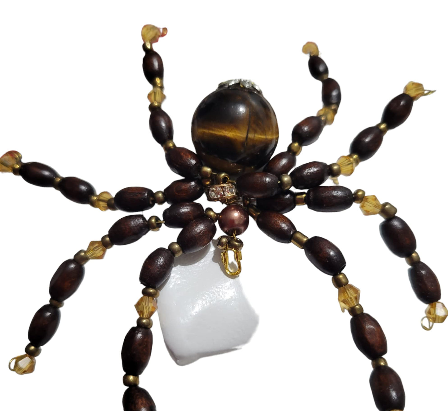 Tarantula. Beaded Spider. Spider. Spider Ornament. Spider Decor. Tarantula Spider.