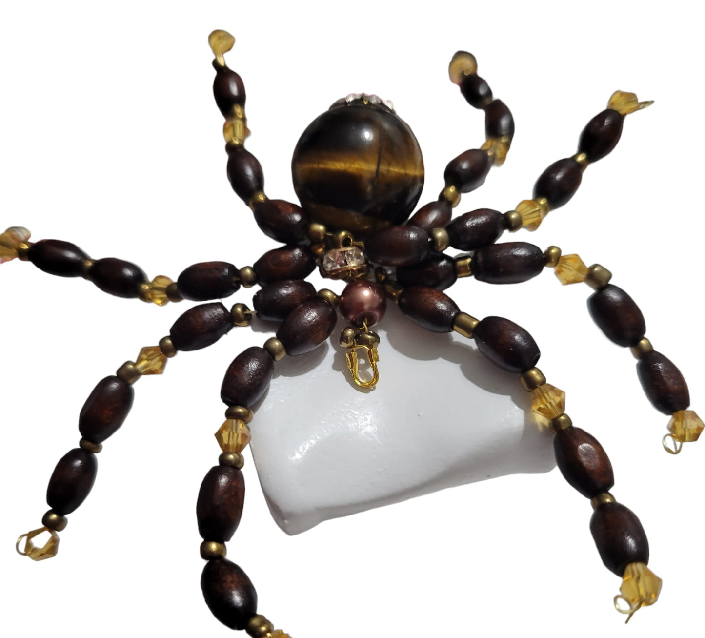 Tarantula. Beaded Spider. Spider. Spider Ornament. Spider Decor. Tarantula Spider.