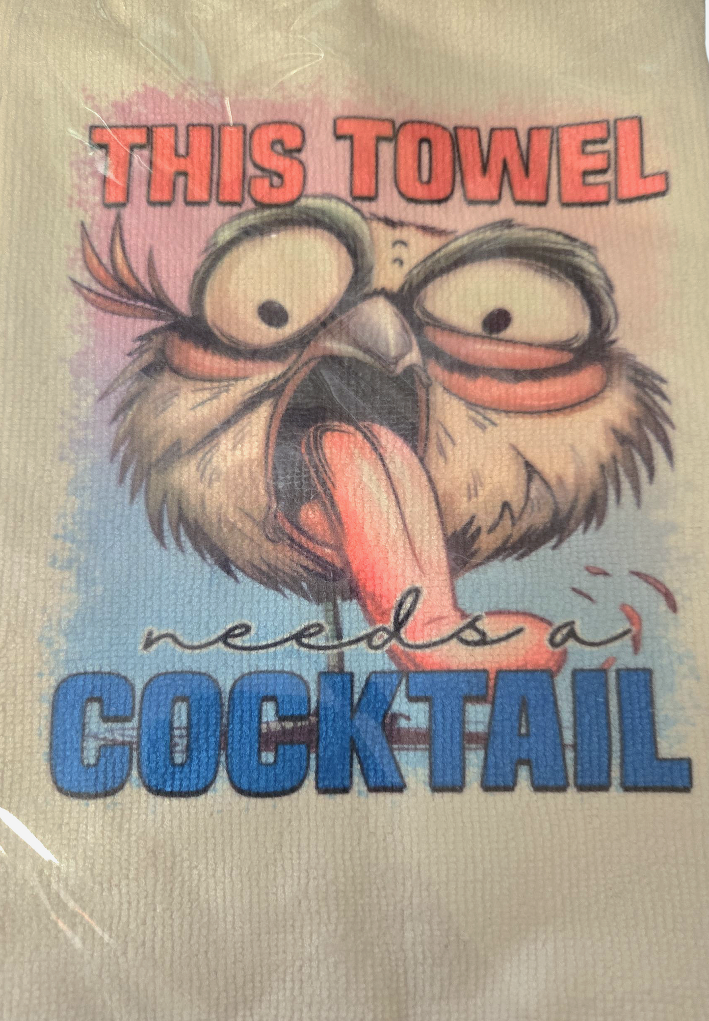 This Towel Needs A Cocktail Kitchen Hand Towel. Hand Towel. Gift. Gag Gift
