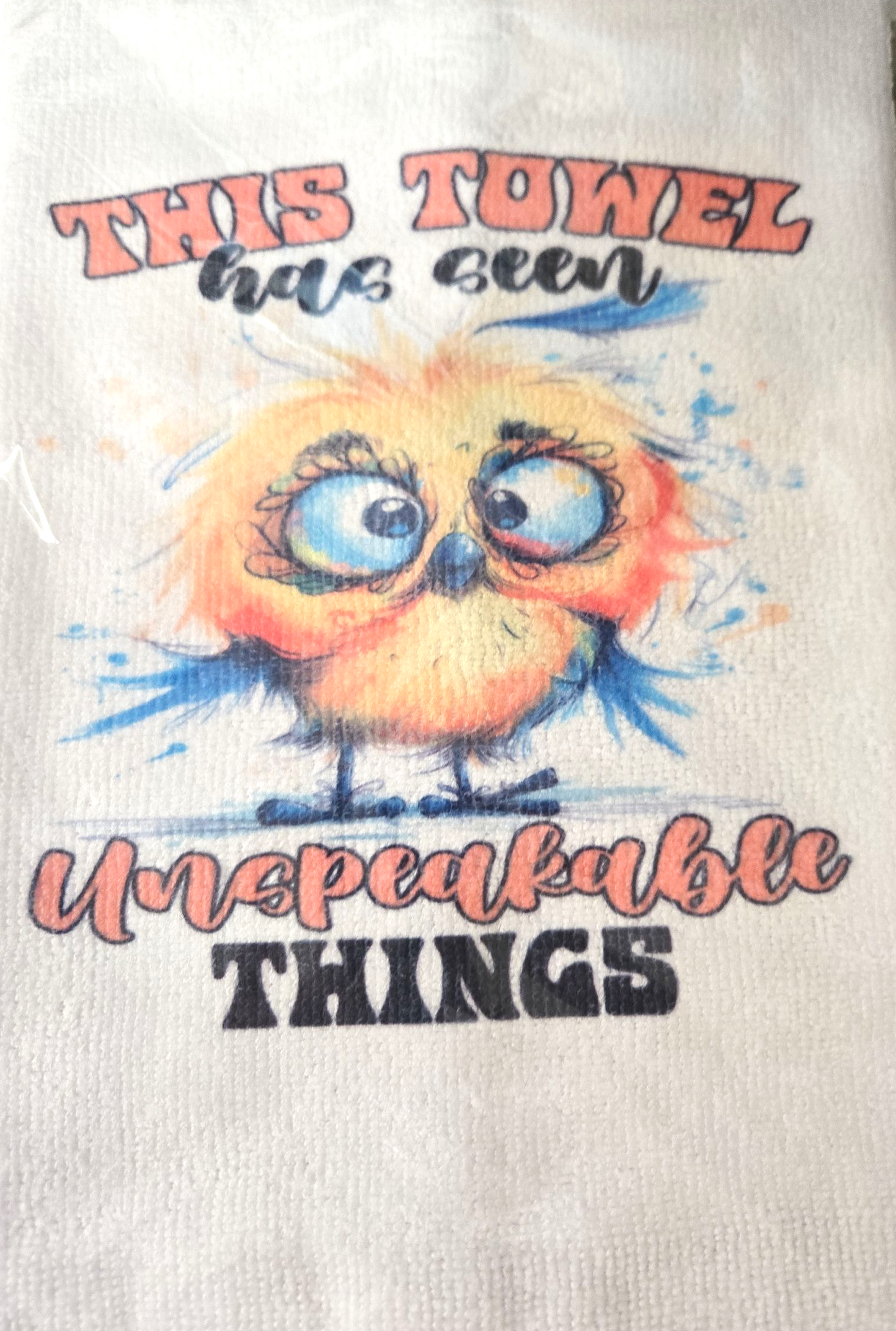 This Towel Has Seen Unspeakable Things Kitchen Hand Towel. Hand Towel. Gift. Gag Gift (Copy)