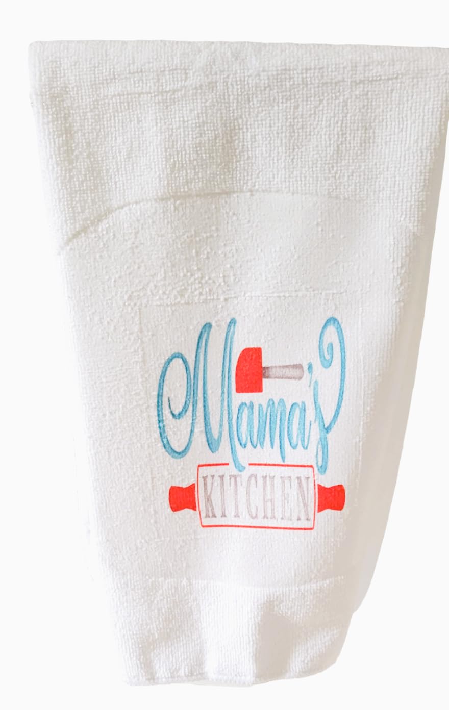 Kitchen Hand Towel. Hand Towel. Gift. Gag Gift. Mama's Kitchen. Kitchen Gift.